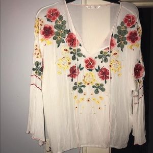 Floral blouse